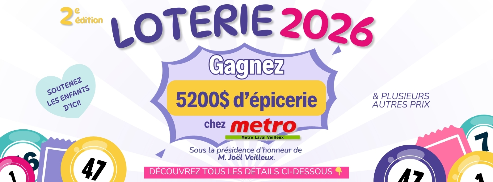 Page couverture Facebook CPS Loterie 2026